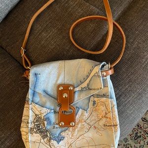 Babs jack & cooper cross body purse new Nantucket